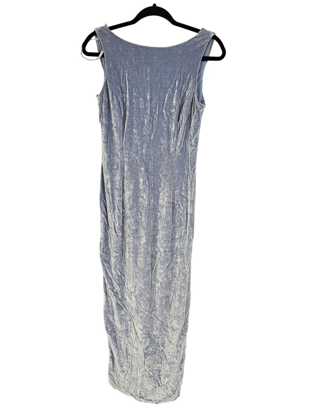 Scott McClintock Women's Glitter Velvet Sleeveless Maxi Prom Dress Size 10